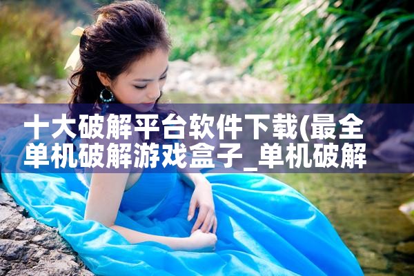 十大破解平台软件下载