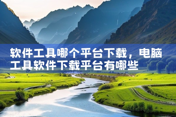 软件工具哪个平台下载